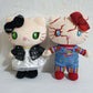 Dupuci 2pcs Chucky and Tiffany Plush Figure Toy Child's Play Chucky's Doll
