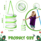 Sherr 10 Pcs Mini Butterfly Habitat Cage Mesh Butterfly Cage Butterfly Net Cage Clear Butterfly Container Foldable Butterfly Ter