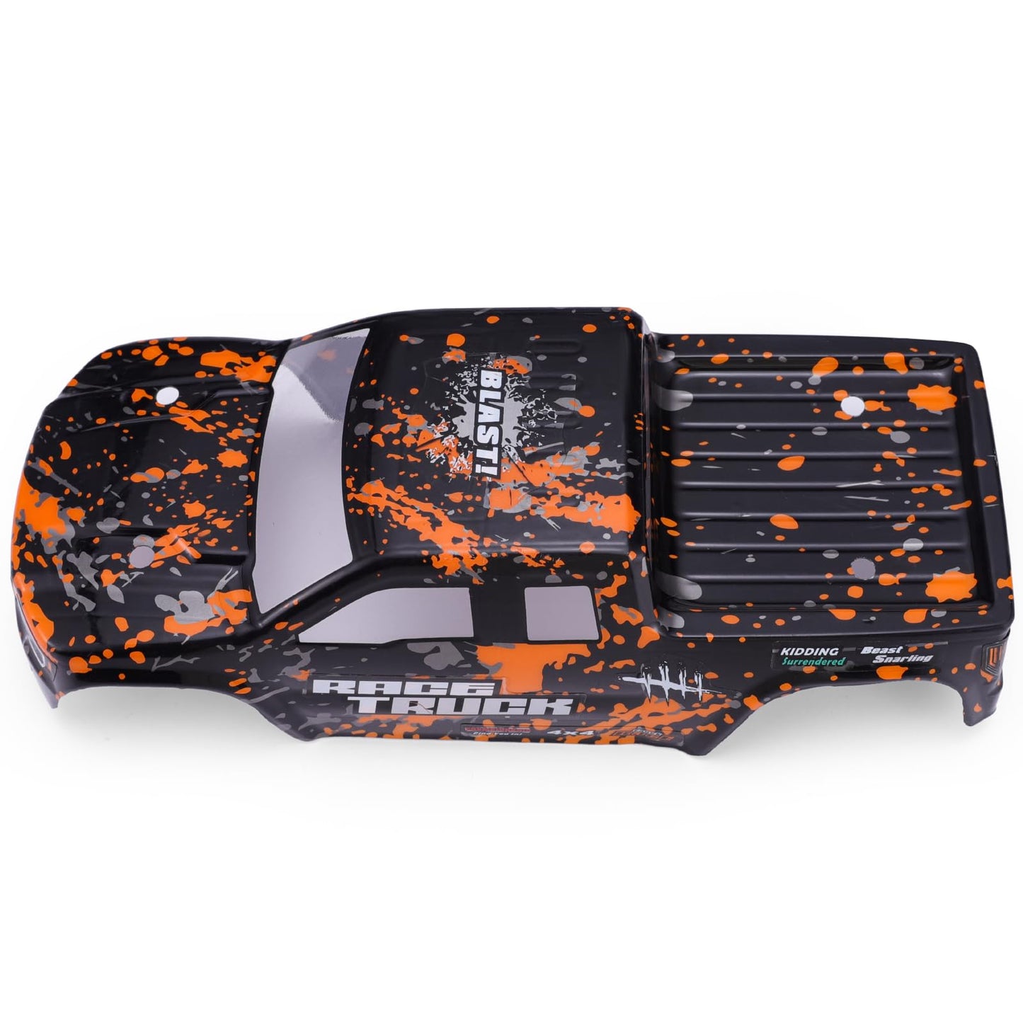 Haiboxing Rc Car Spare Parts,1/18Th Trcuk Body Shell Orange Apply To 2020 New Version 18859 M1833