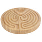 Bamboomn Finger Labyrinth For Meditation And Prayer - 6'' Diameter - Cretan Style - 3 Pieces