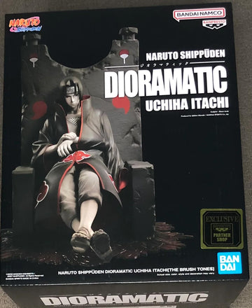 Banpresto - Naruto Shippuden - Dioramatic Uchiha Itachi (The Brush Tones) Statue