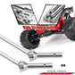 Rear Drive Shaft Upgrades Part for Arrma 1/8 Kraton 6S BLX Outcast 6S BLX Notorious 6S BLX,ARRCat 2pcs Drive Shaft Upgrades Part
