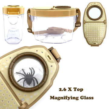 Jtcjozz Bug Catcher Kit, Bug Collection Kit, Outdoor Nature Explorer Kit With Tweezers, Magnifying Glass, Science Educational Ki