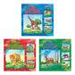 MASOOM Kids set of 12 Wild Animals cardboard Jigsaw Puzzles up to 20 pieces in increasing order of difficulty for 24 years