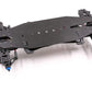 GTB Spec-R S1 1/10 RC Electric Touring Car Body Kit - Black Composite Material, 4WD Chassis Frame for 1:10 Scale Models