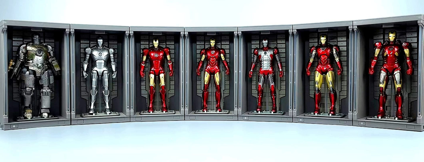 LonullyMege Hall of protective covering for 7 Inch Ironman Action Figure(Single)