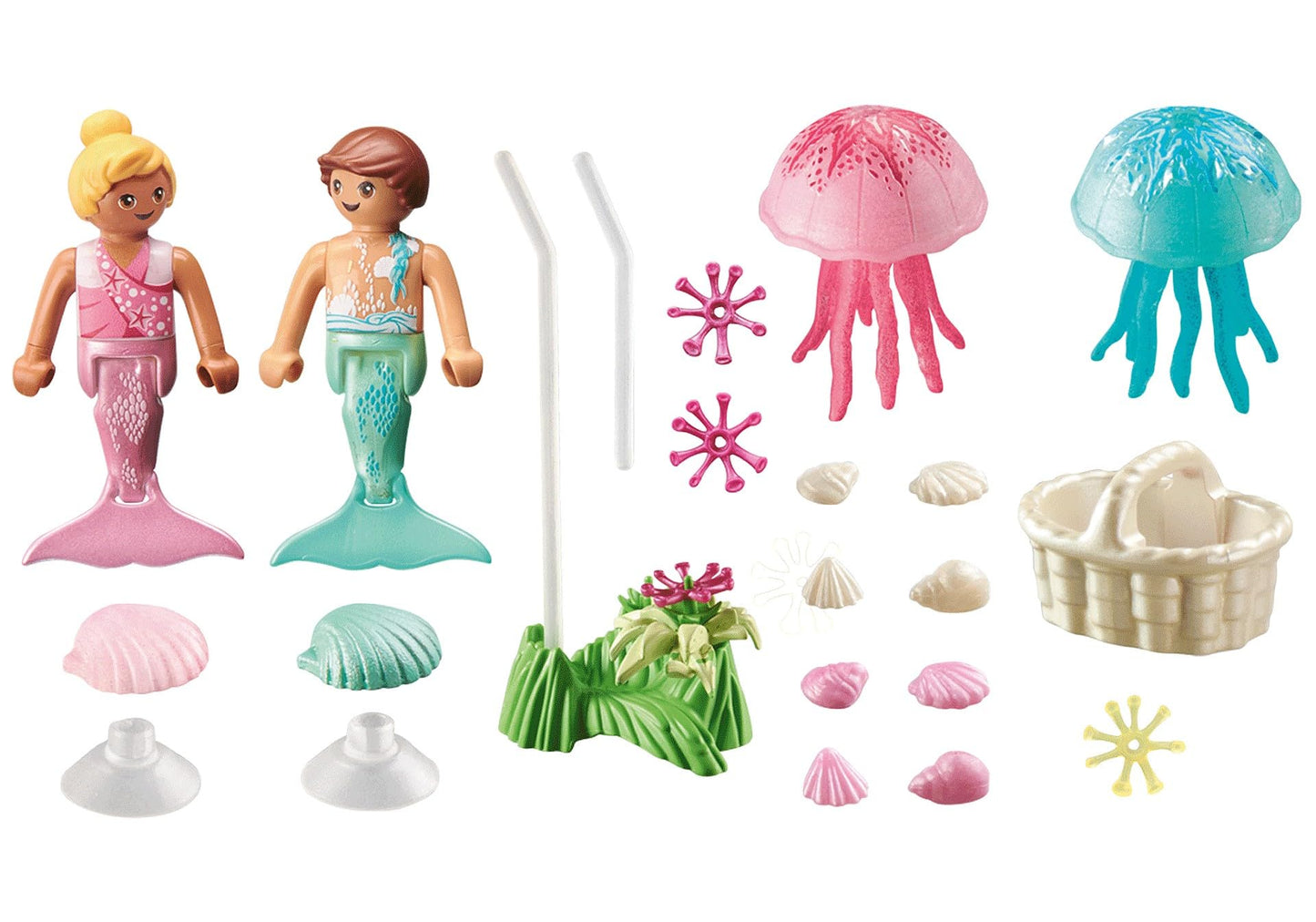 Playmobil Mermaid Children With Jellyfish