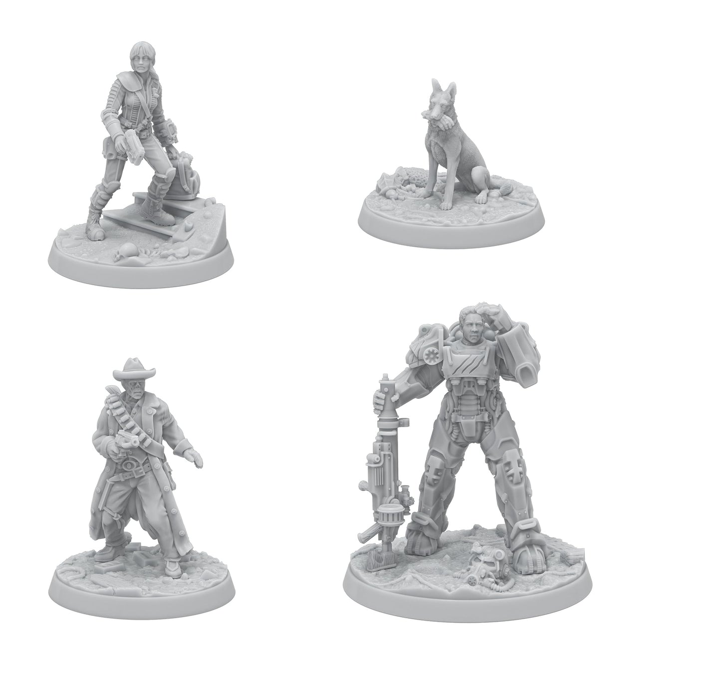 Fallout The Series Miniatures - Hollywood Heroes