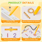 Gamenote Magnetic Number Tracing Board, 2 In 1 Double Sided Numbers 1-20 Writing Board For Toddlers & Kids, Preschool Handwriting Learning Toys, Educational Math Manipulatives