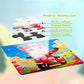 Magnetic Puzzles for Kids Ages 4-8, 3 in 1 Toddler Travel Puzzles, Animal Car Activities Toy for Boys Girls 4-6, Preschool Learn