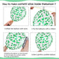 Paready Green Balloons, 60 Pcs Dark Green Party Balloons 12 Inch Light Green Balloons Fruit Green Confetti Balloons Green Latex