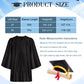 Fingertip Wd 2025 Kindergarten Graduation Cap And Gown Tassel Set For Kindergarten Preschool Toddler Children(Black 27)