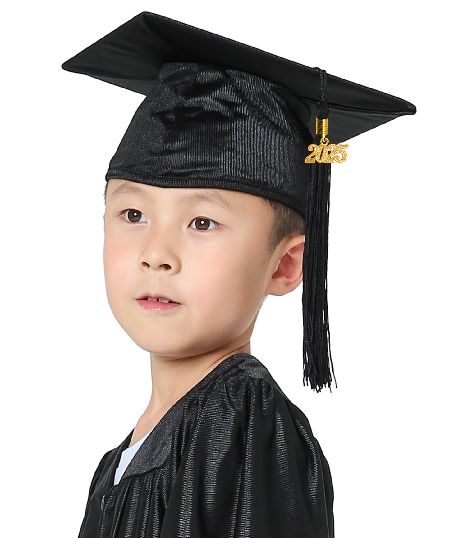 Graduatepro Kindergarten Graduation Cap And Gown Package Class Of 2025 For Kids With Stole Certificate As Party Gift Black 27