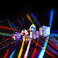Hdcrystalgifts Mini K9 Crystal Glass Prism Cube,Optical Glass Rgb Dispersion Prism X-Cube For Physics Teaching Art Decor Photography Props,15 * 15 * 15Mm