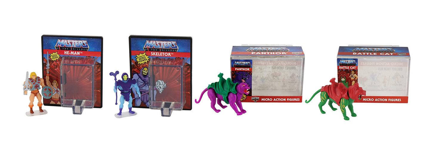 World's Smallest Masters of The Universe Micro Figures limited availability Collectors Set  Multi