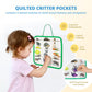 Oook Montessori Toys For 2 Year Old, 7 In 1 Early Educationa Toys With Busy Book, Matching Eggs, Stacking Toys, Abacus For Kids
