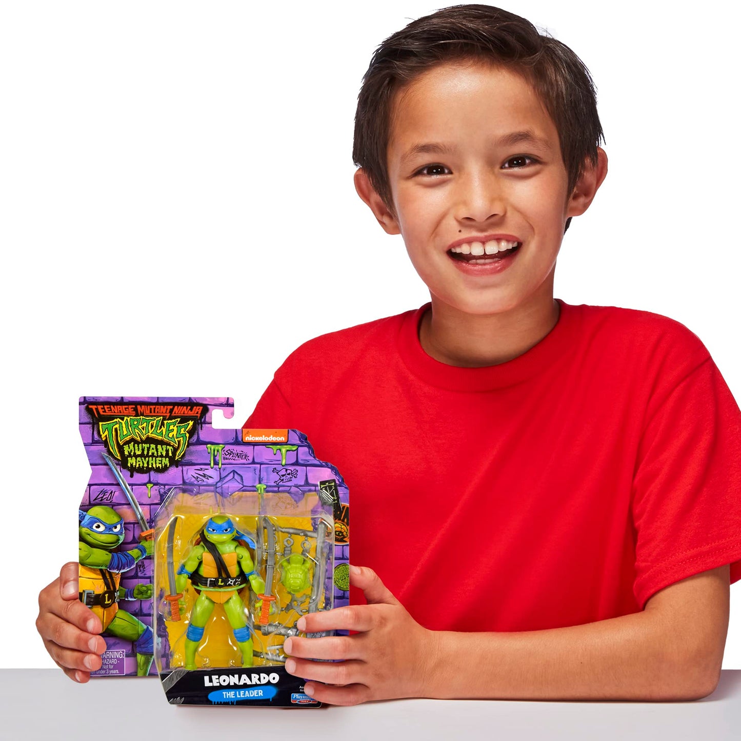 Teenage Mutant Ninja Turtles: Mutant Mayhem 4.5    Leonardo Basic Action Figure By Playmates Toys
