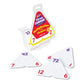 Three Corner Flash Card, Multiply And Divide, 5-1/2 Triangular