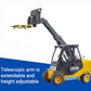 Bruder - Jcb Teletruk With Pallet (02512) - For Ages (4) And Up - Compatible With Bworld Figures