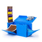 Monster Jam Transforming Playset with Exclusive 1:64 Die-Cast Truck, Model 6054799, Plastic, Ship It & Flip It Color