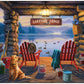 Buffalo Games - Darrell Bush - Lakeside Lodge Twilight - 1000 Piece Jigsaw Puzzle For Adults Challenging Puzzle Perfect For Game Nights - Finished Puzzle Size Is 26.75 X 19.75