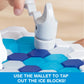 Game Zone Polar Bear Plunge Interactive Tabletop Game - Multiplayer Fun for Ages 4+ - Colorful Family Entertainment