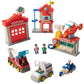 Fat Brain Toys Fire Station Playset - Model FB210 1 - Durable Polypropylene - Engaging Role Play for Kids