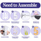4Ft Light Up Numbers, Large Marquee Numbers For 5Th 15Th 50Th Birthday Decorations, Giant Light Up Numbers For Party Anniversary