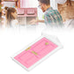 Mini Wooden Door Mini Wooden Door Bright Color Vivid Details Smoother Dollhouse Miniature Fairy Door for 1:12 Doll House Gifts(Light)