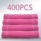 Waycreat 400 Pieces Pipe Cleaners Pink Chenille Stem for DIY Art Craft Decorations (6mm x 12 Inch)