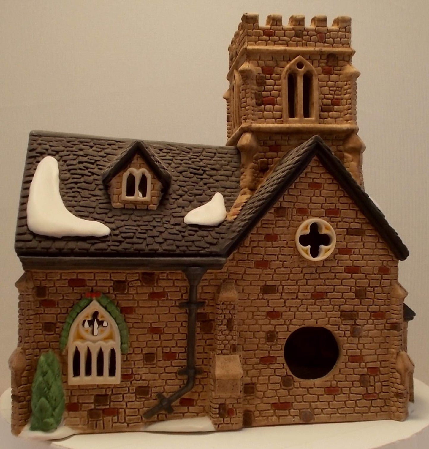 Dept 56 Lighted Knottinghill Church (#55824, Heritage Village Collection, Dickens Village Series), Retired Collectible