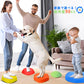 Joyrapt 10Pcs Non-Slip Rubber & Plastic Balance Stepping Stones For Kids, Toddler Stepping Stones For Children'S Sensory Play &