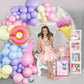 Ice Cream Party Decorations,Pastel Rainbow Balloon Arch With Donut Sweet Ice Cream Foil Balloons For Kids Donut Grow Up Baby Show