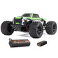 ARRMA RC Truck 1/18 Granite GROM MEGA 380 Brushed 4X4 Monster Truck RTR with Battery & Charger, Green, ARA2102T3