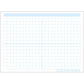 Ashley Productions Smart Poly Single Sided Postermat Pals Space Savers, 1/2'' Grid Blocks, 468 Blocks, 13'' X 9.5''