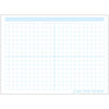 Ashley Productions Smart Poly Single Sided Postermat Pals Space Savers, 1/2'' Grid Blocks, 468 Blocks, 13'' X 9.5''