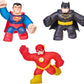 Heroes of Goo Jit Zu DC Superman Hero Set - Soft, Sliey, Elastic Heroes 41233 Red/Blue