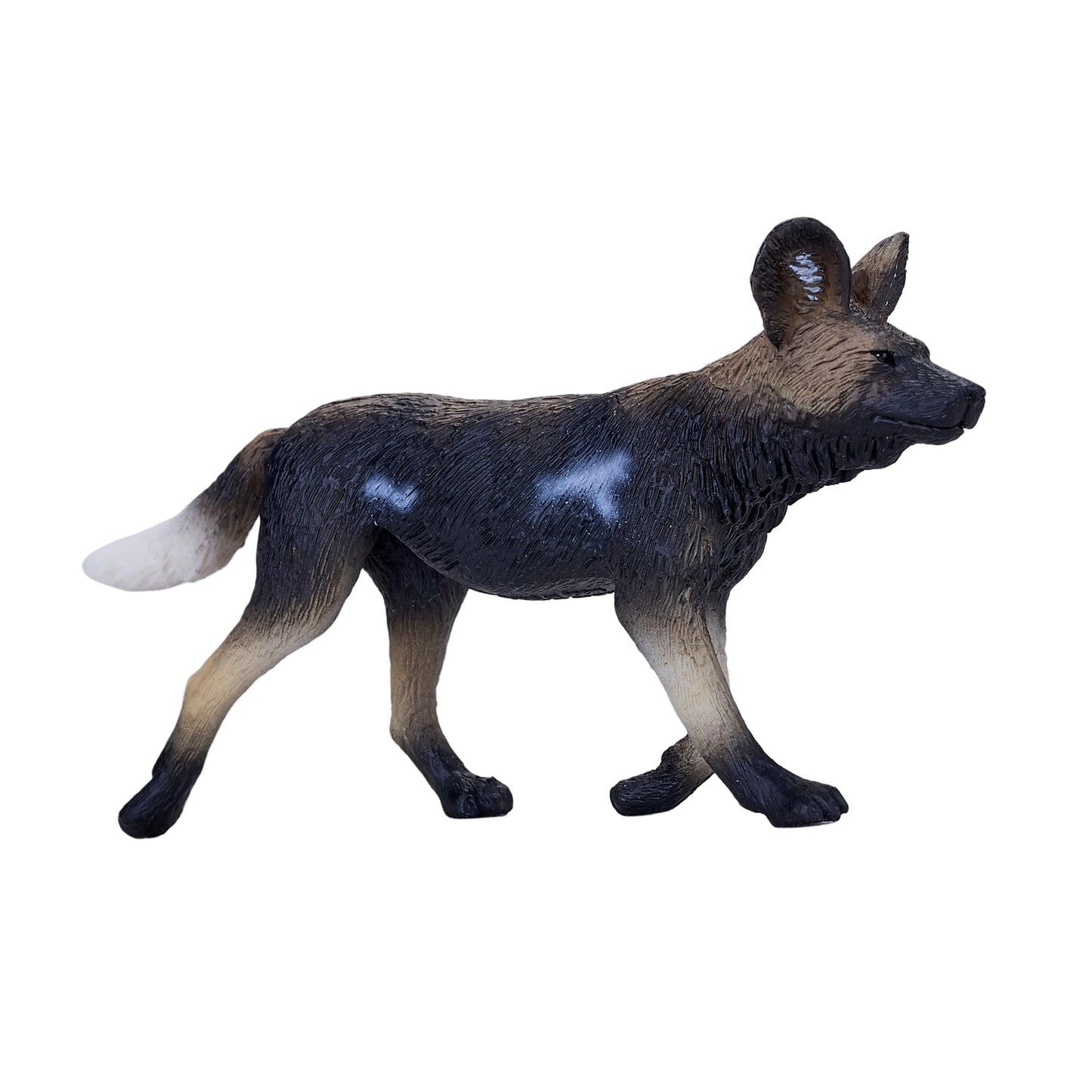 Mojo African Painted Dog Realistic International Wildlife Hand Painted Toy Figurine