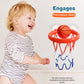 Marppy Bath Toys - Bathtub Basketball Hoop For Toddlers Kids - Mold Free Bath Toys Shower Toys - Suction Cup Basketball Hoop With 4 Soft Balls For Kids, Toddlers - Boys And Girls