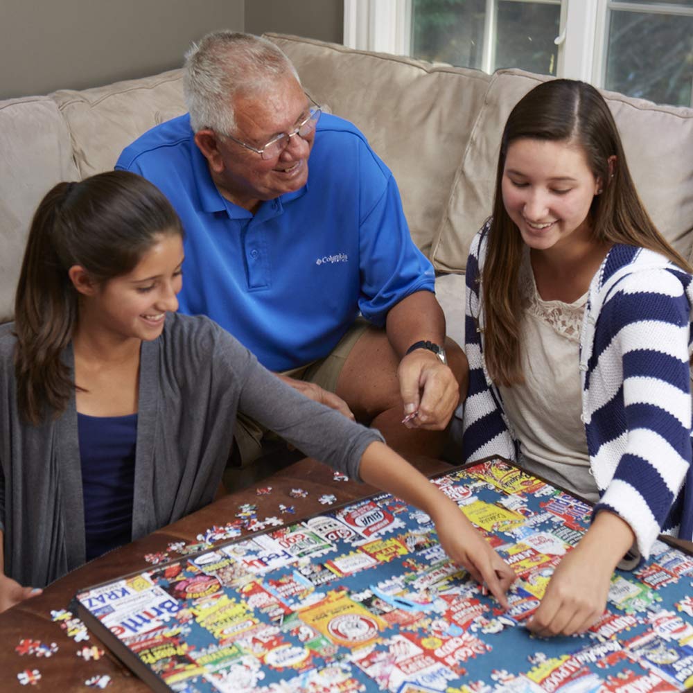 White Mountain Puzzles Evening Country Cabin - 1000 Piece Jigsaw Puzzle