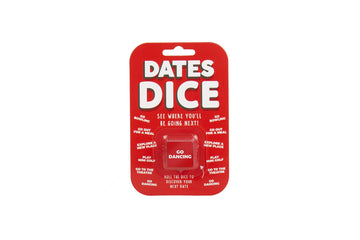 Gift Republic Date Dice, Red