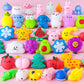28Packs Easter Bunny Stress Balls,Easter Basket Stuffers,Easter Squishy Squeeze Balls Bulk Fidget Toys For Adults,Stress Relief