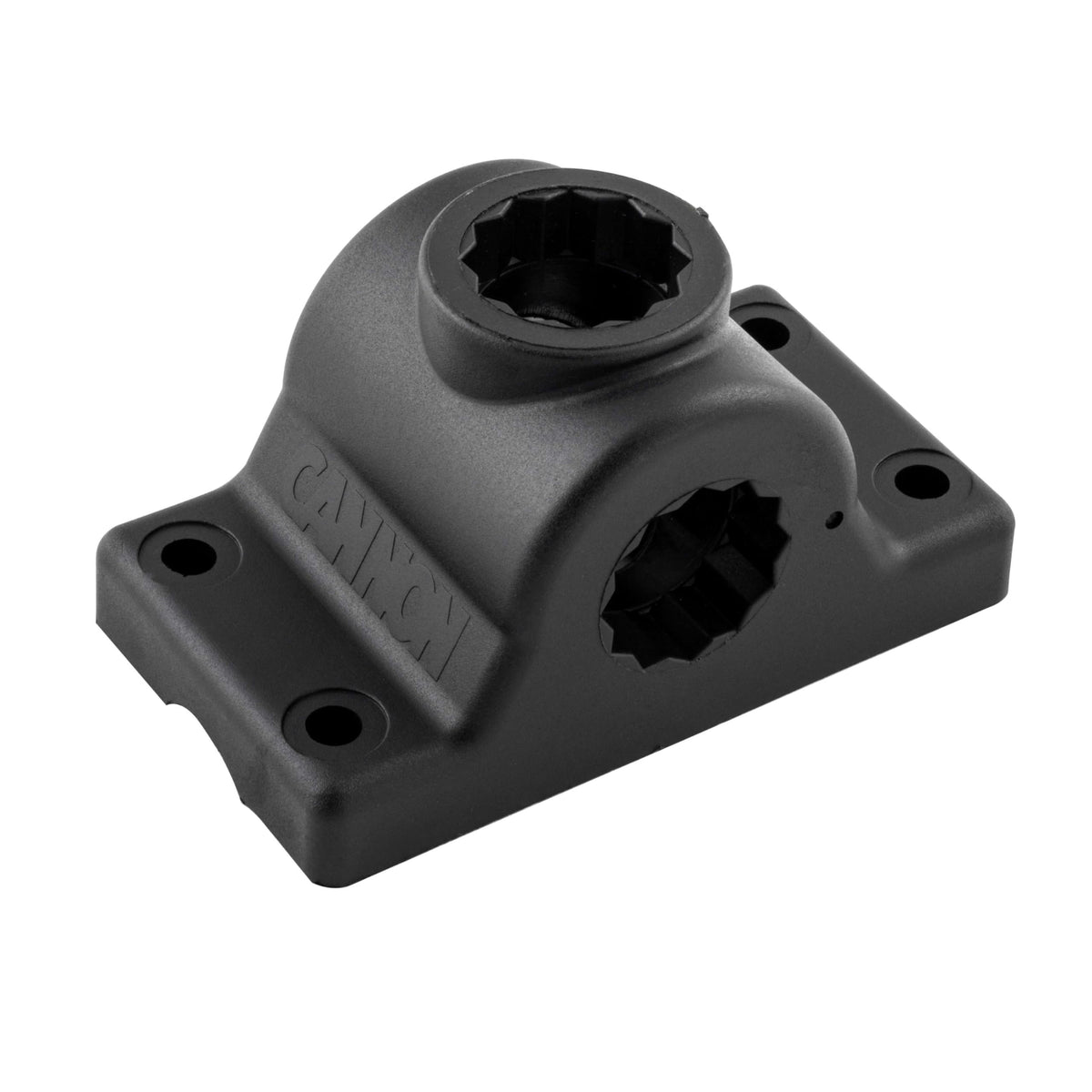 Cannon 1907060 Three-Position Adjustable Rod Holder Side / Deck Mount Adapter (Adapter Only)