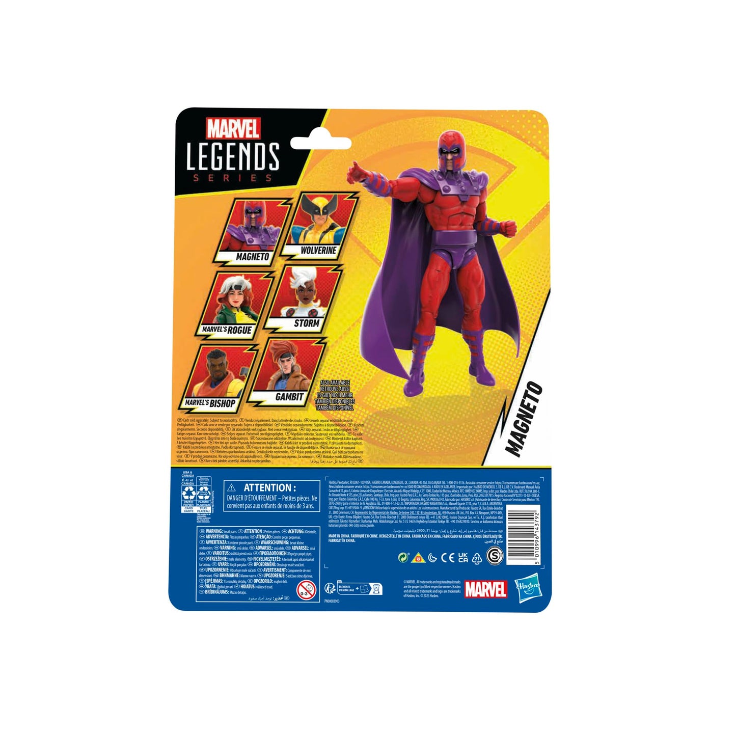 Marvel Legends Series Magneto  X-Men 97 Collectible 6-Inch Action Figures