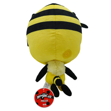 Miraculous Ladybug - Kwami Mon Ami Pollen, 9-Inch Bee Plush Toys For Kids, Super Soft Stuffed Toy With Resin Eyes, High Glitter And Gloss, And Detailed Stitching Finishes (Wyncor).