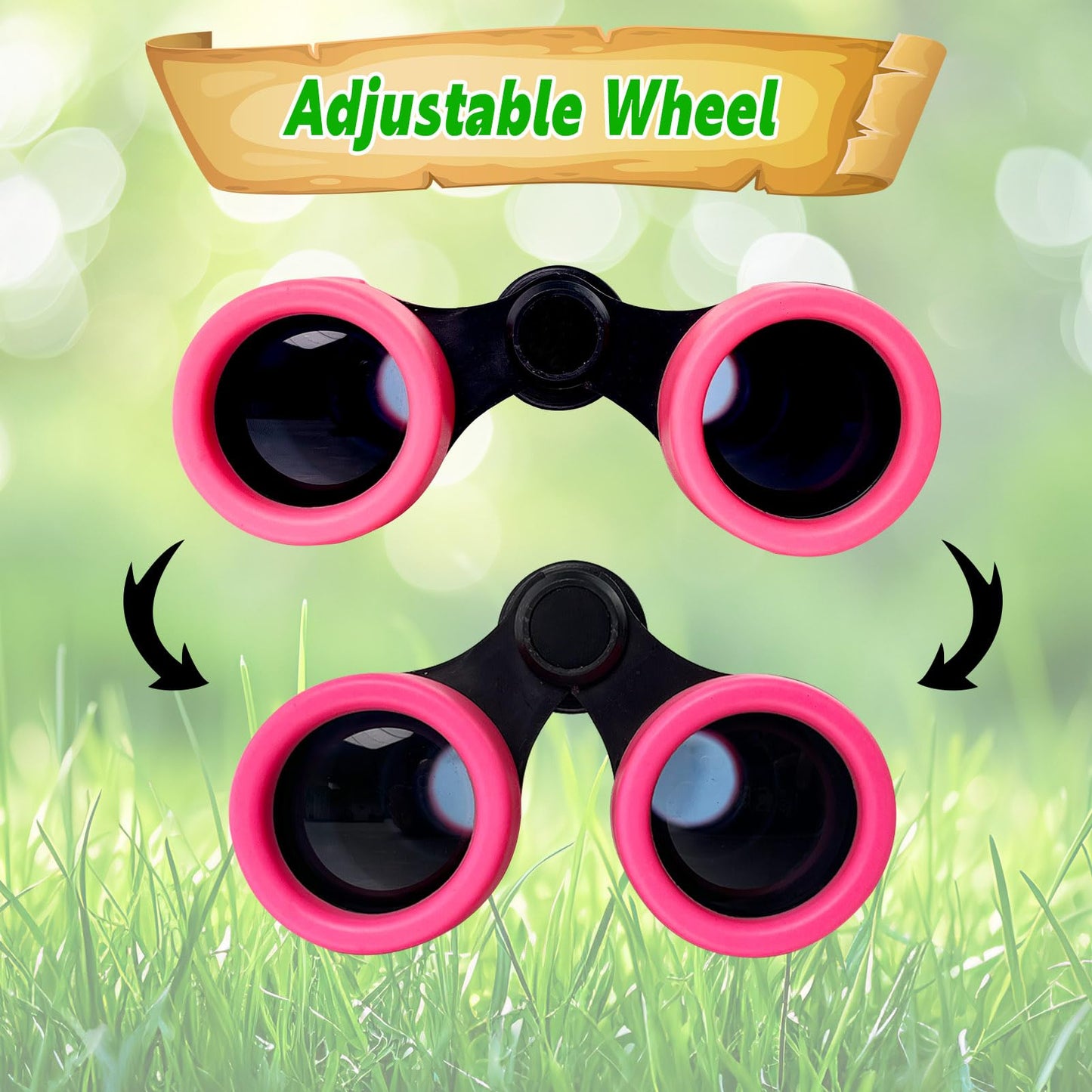 Binocular For Kids, Kids Binoculars For Ages 3-12 Boys Girls, Outdoor Gifts Toys For Kids- Perfect For Bird Watching, Camping, A