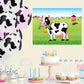 Astaron Pin The Tail On The Cow Game With 30 Tail Stickers For Farm Birthday Supplies Pin Game, Boys Girls Animal Party Favors Christmas Decorations Home Wall Decor