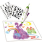 LEXIBOOK Aerograph Air Marker Sprayer, Spray Art Electric Airbrush Marker Set, Magic Pen Coloured Markers Stencils Children Toy 