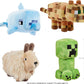 Mattel Minecraft Goat Plush Toy, 8-inch Soft Doll, Polyester, Multi Color, Model HBT43