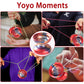 JOLESHARE Professional Unresponsive Yoyo for Adults, Metal Responsive Yoyo Suitable for Beginners, Intermediate, and Advanced Pl